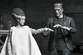 Ultimate bride of frankenstein's monster b&w ver. scale action fig. 18 cm the bride of frankenstein universal monsters