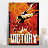 GALACTIC PROPAGANDA - Magnetic Metal Poster 45x32 - Victory