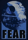 GALACTIC PROPAGANDA - Magnetic Metal Poster 45x32 - Fear