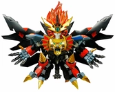 The king of braves gaogaigar figurine model kit d-style genesis gao gai gar 13 cm