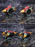 The king of braves gaogaigar figurine model kit d-style genesis gao gai gar 13 cm