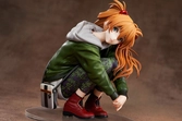 Neon genesis evangelion statuette pvc 1/7 shikinami asuka langley ver. part 3 radio eva 12 cm