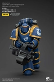 Warhammer the horus heresy figurine 1/18 ultramarines legion mkiii tactical support squad legionary with heavy bolter 20 cm