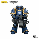 Warhammer the horus heresy figurine 1/18 ultramarines legion mkiii tactical support squad legionary with heavy bolter 20 cm