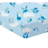One piece - drap housse en coton "logos" (190x90cm)
