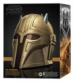 Star wars: the mandalorian black series casque electronique the armorer