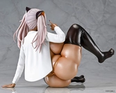 Original character statuette 1/5 jk miya-chan black gal ver. 15 cm