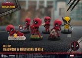 Deadpool 3 figurines deadpool & wolverine series mini egg attack set 8 cm