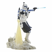 Star wars: the clone wars gallery statuette captain rex 23 cm