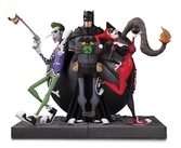 DC GALLERY - Serre-livre Joker et Harley Quinn - 20cm
