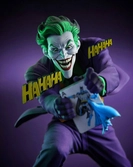 Dc direct the joker: purple craze statuette 1/10 the joker by neal adams 14 cm