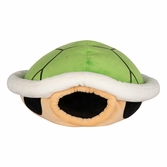 Mario kart peluche mocchi-mocchi mega green shell 19 cm