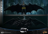 Batman : le défi figurine movie masterpiece 1/6 batman (deluxe version) 30 cm