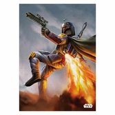 EPISODE IV A NEW HOPE- Magnetic Metal Poster 45x32 - Boba Fett