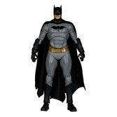 Dc multiverse figurine batman with bat-glider (the thirteenth hour) (gold label) 18 cm