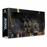 Dc multiverse figurine batman with bat-glider (the thirteenth hour) (gold label) 18 cm