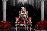 Azur lane statuette pvc 1/7 Ägir: rose ceremony ver. 19 cm
