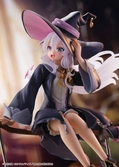 Wandering witch: the journey of elaina statuette pvc amp+ elaina witch dress ver. reissue 20 cm