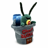 Bob l´éponge peluche plankton chum bucket 22 cm