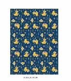 Disney - couverture flanelle 110x150cm - le roi lion