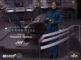 Star trek: enterprise figurine 1/6 ensign hoshi sato 28 cm