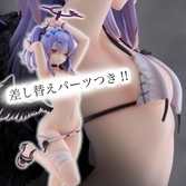 Original illustration statuette pvc 1/7 niya swimsuit ver. illustration by aiko amiami limited ver. 27 cm