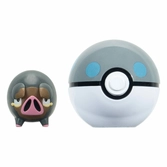 Pokémon clip'n'go poké balls gourmelet & masse ball