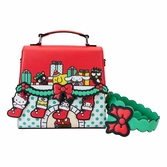 Hello kitty by loungefly sac à bandoulière winter wonderland