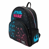 Star wars by loungefly sac à dos mini neon 70s