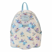 Disney by loungefly set sac à dos et serre-tête mickey & friends 100th anniversary aop