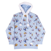 Disney by loungefly veste à capuche mickey and friends winter wonderland (l)