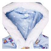 Disney by loungefly veste à capuche mickey and friends winter wonderland (m)