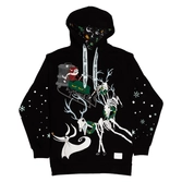 L´étrange noël de mr. jack by loungefly veste à capuche christmas town (m)
