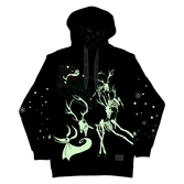 L´étrange noël de mr. jack by loungefly veste à capuche christmas town (m)