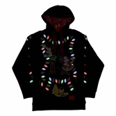 Disney by loungefly veste à capuche mickeys light up decorations  (xl)