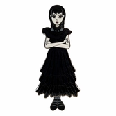 Wednesday by loungefly pin set 4 pin's émaillés wednesday addams paper doll 3 cm