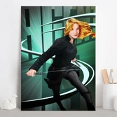 CIVIL WAR SHOWDOWN - Magnetic Metal Poster 45x32 - Sharon Carter