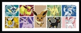 POKEMON - Collector Print 30X75 - Eevee Evolution