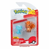 Pokémon pack 2 figurines battle figure set axoloto & goupix