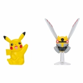 Pokémon pack 2 figurines battle figure set ninjask & pikachu 7