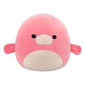 Squishmallows peluche coral manatee with white belly 40 cm