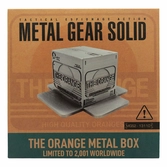 Metal gear solid 2 réplique cardboard box