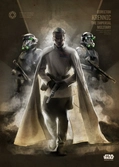 Rogue one key forces - magnetic metal poster 45x32 - krennic