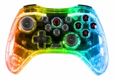 Manette Sans-Fil Switch Crystal avec Éclairage LED RVB réglable