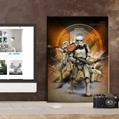 ROGUE ONE KEY FORCES - Magnetic Metal Poster 45x32 - Stormtroopers