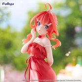 The quintessential quintuplets specials statuette pvc trio-try-it itsuki nakano pastel dress ver. 22 cm