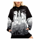 Disney by loungefly veste à capuche haunted mansion  (l)