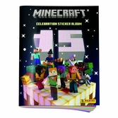Minecraft sticker collection album pour stickers 15th anniversary celebration allemand