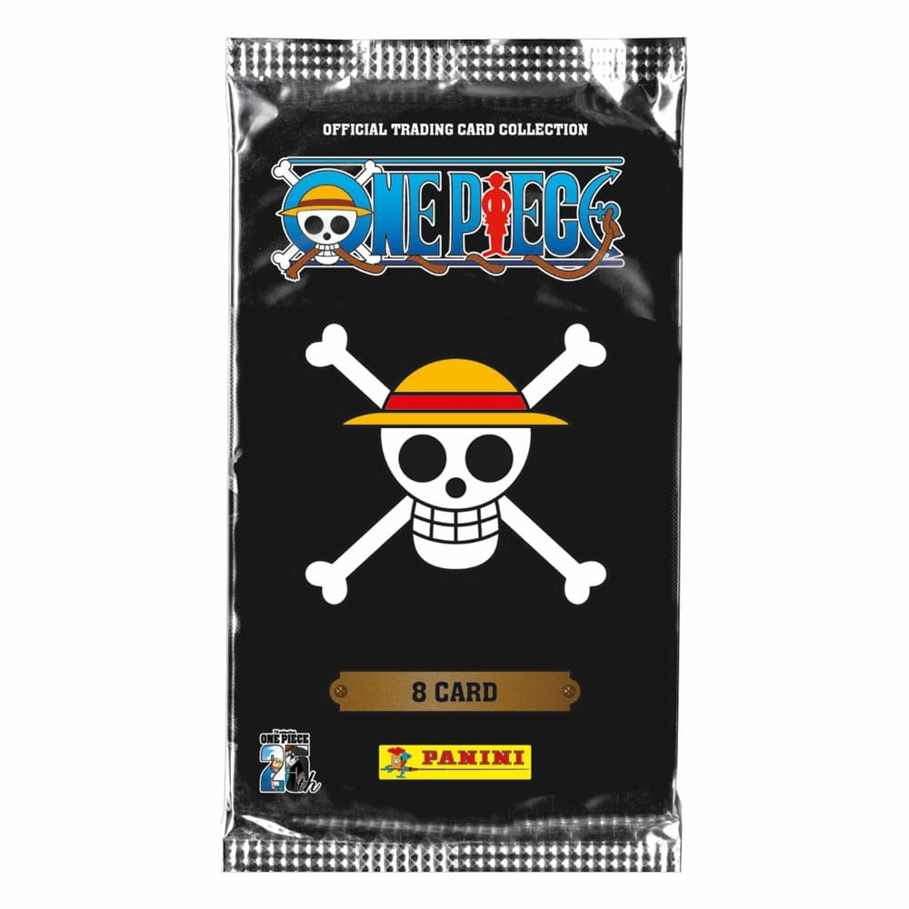 One piece cartes à collectionner 25th anniversary présentoir flow
