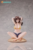 Original character statuette danjo no yujo ga seiritsu dekinai type no onna tomodachi 15 cm